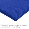 thumbnail image 4 of Uxcell Elastic Cuffs Ribbed Trims Cotton Fabric Knit Rib Stretch Tape Cuff Sleeve Waistband for Sewing Blue 4" x 3.5", 4 of 6