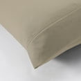 thumbnail image 4 of Modern Threads 4-Piece Solid Taupe Microfiber Bed Sheet Set, Full, 4 of 12