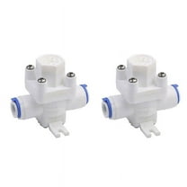 2X Water Pressure Valve 3/8Inch Reducing Valve Water Pressure Relief Regulator for System Water Regulator Controls