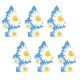 thumbnail image 1 of Ambientador para auto LITTLE TREES Daisy Fields, paquete de 6, 1 of 5