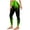 Green, variant on Women's Flame Printed Leggings Fitness Running Tight Yoga Pants Purple