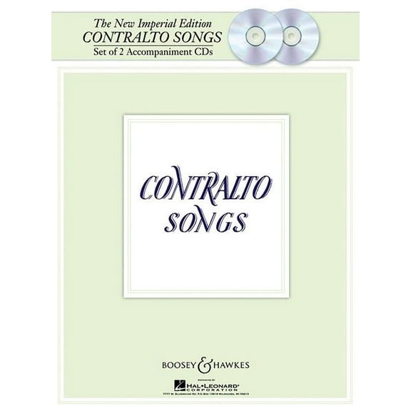 The New Imperial Edition: Accompaniment CDs Contralto Songs