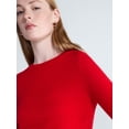 thumbnail image 4 of Free Assembly Women's and Women's Plus Cashmere Sweater with Long Sleeves, Sizes XS-4X, 4 of 6