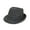 Gray, variant on Unisex Classic Houndstooth Fedora Hat