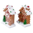 thumbnail image 5 of Northlight Gingerbread Houses with Gingerbread Boy and Girl Christmas Decoration - 5" - Set of 2, 5 of 6