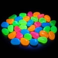 thumbnail image 4 of Aoznliie Glow in The Dark Stones, 50 Pcs Large Luminous Pebbles for Garden & Aquarium, Decorative Rocks for Walkway Fish Tank Landscaping, 4 of 5