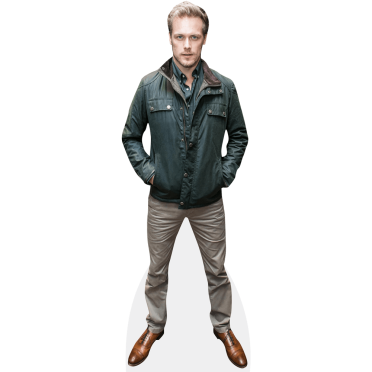 Sam Heughan (Casual) Mini Size Cutout. Standee.