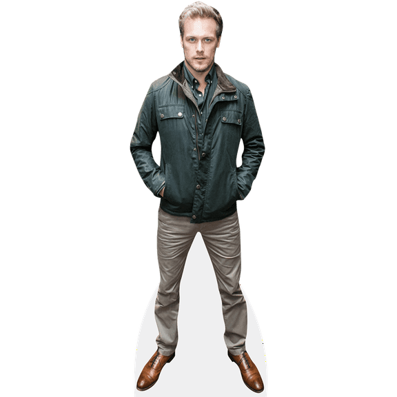 Sam Heughan (Casual) Life Size Cutout. Standee.