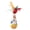 🔥 Brown_Base#784, variant on Interactive Cat Toy Tumbler 2 Pack for Indoor Cats and Small Dogs, Natural Beechwood Self Righting Wobble Toy with Feathers, Silent Battery Free Enrichment Play Gift Set