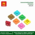 thumbnail image 2 of 588Pcs/Lot 3024 1x1 Short 1-Hole Building Blocks Classic Base Parts Compatible with Bricks Children Toys Assembly Gift Box 37.Dark Azure about 588pcs, 2 of 6