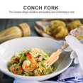 thumbnail image 4 of CIMAXIC Party Exquisite Conch Shape Fork Kitchen Dining Fork Tableware for Party Festivals,5.51"X0.79"X0.28", 4 of 4