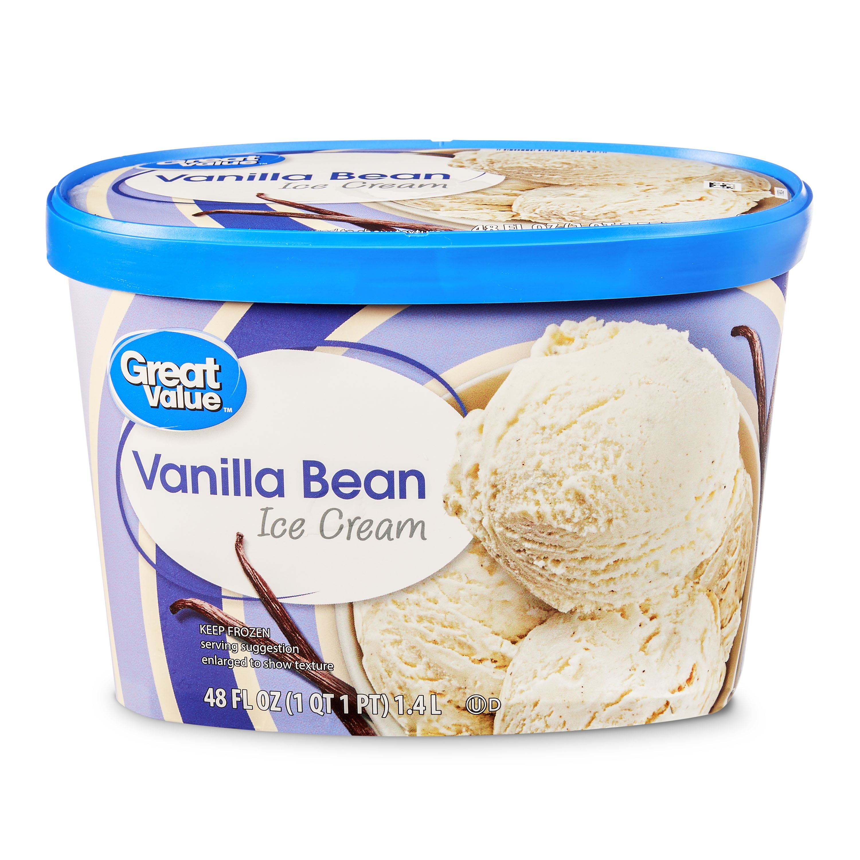 vanilla ice cream box