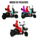 thumbnail image 5 of Bicimoto Eléctrica Familiar BIKEON TWIN PRO Crema  1000W 48V 20Ah, hasta 30km/h y 40km Autonomía, Carga 250kg, Suspensión Delantera, Frenos de Tambor, Canastilla Frontal, Luces LED, Pantalla Digital, 5 of 11