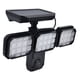 thumbnail image 5 of Luces solares lámpara de pared solar IP65 impermeable ángulo ajustable 3 cabezas para garaje para exteriores para jardín ANGGREK Otros, 5 of 8