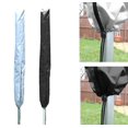 thumbnail image 4 of Gray 210D Oxford Fabric Rotary Clothesline Cover, 168*30cm, Garden Drying Rack Cover with Umbrella Design, 4 of 5
