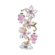 thumbnail image 4 of Estatua rosa con forma de fruta de cristal, flores, pisapapeles, decoración, figura decorativa para el hogar, mesa, sala de estar, 4 of 9