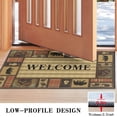 thumbnail image 5 of Bear Rugs Tribal Doormat Non-Slip Absorbent Resist Dirt Front Door Mat Machine Washable Welcome Mats Outdoor Inside Floor Rugs for Entryway 30" X 17", 5 of 6
