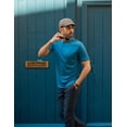 thumbnail image 3 of COOFANDY Black T Shirts for Men Summer Basic Short Sleeve Tees Crewneck Plain Casual T Shirts, 3 of 6