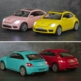 thumbnail image 5 of 1:32 Volkswagen Beetle GSR  Car Model Pull Back  Alloy Discast Street Metal Business Cars Model Children Toy, 5 of 9