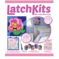 thumbnail image 2 of Kahootz DIY Crafting Mermaid Yarn Latch Kit Mini Rug, 2 of 7