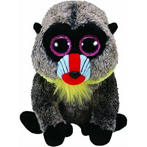 TY Beanie Boos - WASABI the Baboon (Glitter Eyes) (Regular Size - 6")(BONUS 1 FUN CHOPS)