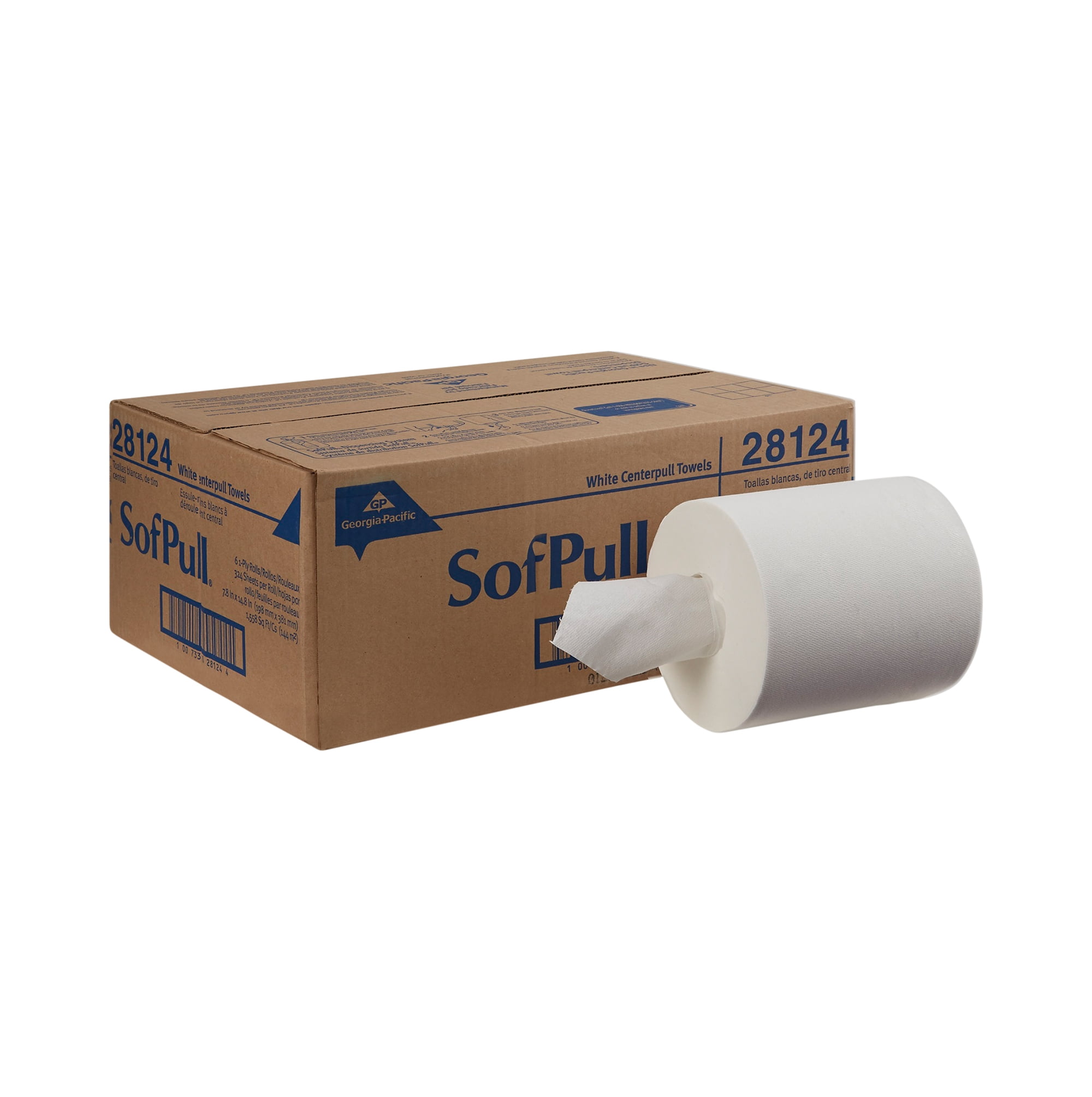 SofPull Paper Towel Perforated Center Pull Roll 6 Count(s), 1 Towels/ Count