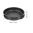 thumbnail image 2 of 1 Set of Camping Frying Pan Portable Handle Frying Pan Metal Camping Frying Cookware, 2 of 8