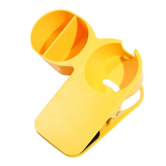 Holloyiver Upgraded Clip On CupHolder for Office Chair Table Desk Side toHold Coffee Mug Water Soda Tea Drinking Bottle