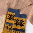 thumbnail image 4 of 5 Pairs Men Socks Super Thick Thermal Hiking Winter Warm Boot Heavy Soft Cozy Socks Colorful Novelty Socks for Men & Women, 4 of 10