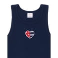 thumbnail image 3 of Fourth of July Girls Patriotic Americana Graphic Tank Top from Way To Celebrate, Sizes 4-18, 3 of 5