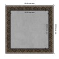 thumbnail image 4 of Amanti Art Intaglio Embossed Black Framed Magnetic Board 25 x 25 in., 4 of 7