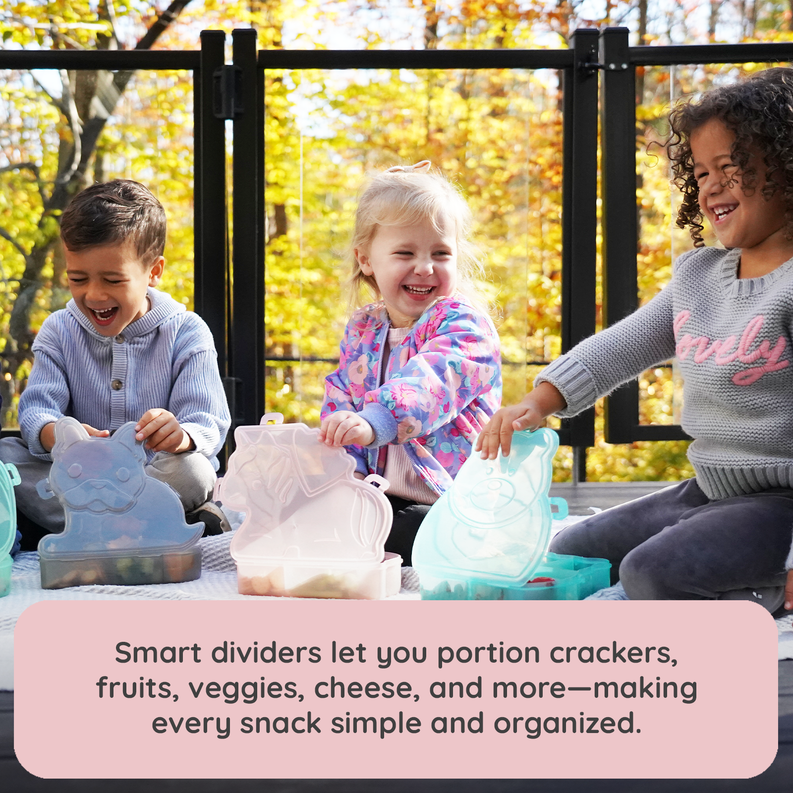 Melii Cat Snackle Snack Container, Spill-proof, BPA Free, Easy Grip, Toddler Snack Cup – Purple