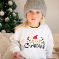 thumbnail image 4 of Sudadera navideña para niño y niña, jersey de manga larga con cuello redondo, jersey de Papá Noel con cuello redondo, ropa navideña para niños, 4 of 5
