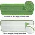 thumbnail image 2 of Microfiber Spray Mops Pads, Microfiber Cleaning Pads For Spray Mops And Washable Reveal Mops, 42 X 14 Cm, 3 Pieces, 2 of 5
