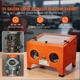 thumbnail image 2 of VEVOR 25 Gallon Sandblasting Cabinet, 40-120PSI Portable Benchtop Sand Blasting Cabinet, Heavy Duty Steel Sand Blaster with Blasting Gun & 4 Ceramic Nozzles for Paint, Stain, Rust Removal, 2 of 9