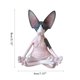 thumbnail image 2 of Gato Sphynx De Meditación Coleccionable Zen Yoga Pose Buda Estatua De Gato Para Decoración De Hogar Y Oficina Guardurnaity HA039928-03, 2 of 6