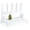 White, variant on PopYum Seattle Gray Space Saving Drying Rack from 100% Recycled Bottles, countertop for baby bottles