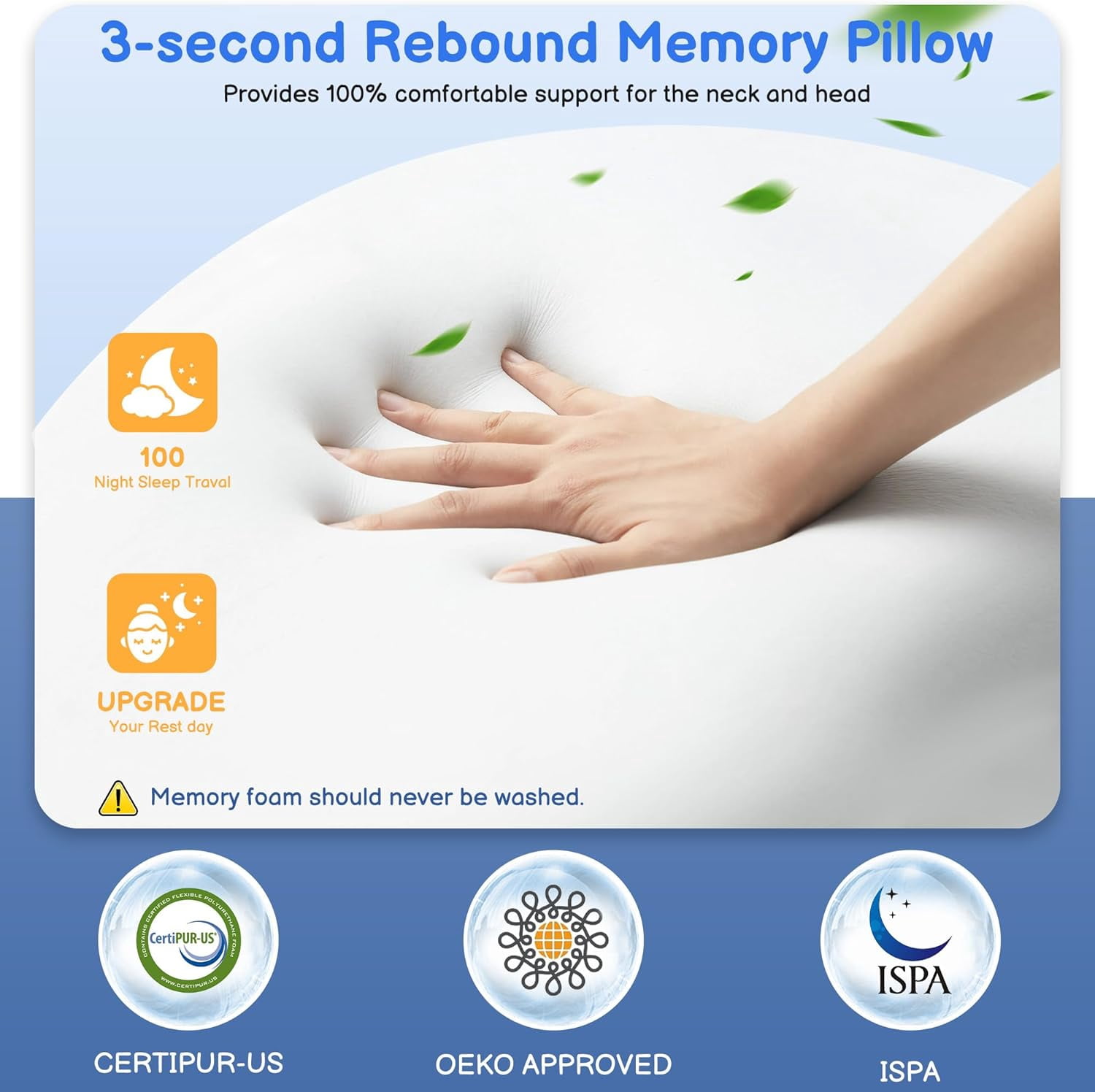 COOKCOK Side Sleeper Pillow with Arm Holes -Arm Pillow Ergonomic Pillow for Cervical, Neck, Shoulder & Rotator Cuff Pain Relief - Ideal for Side Sleepers, Grey