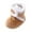 Coffee, variant on Baby Girl Boy Cartoon Bear Cotton Shoes Plus Velvet Warm Snow Boots