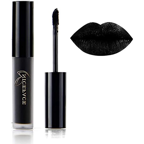 GL-Turelifes Lápiz labial líquido mate de Halloween, de larga duración, antiadherente, no se decolora, brillo de labios, lápices labiales de vampiro vívidos para disfraces, cosplay, maquillaje de Hall