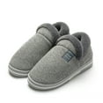thumbnail image 2 of NOKIO Women's Slippers Soft Plush Cotton Slides Winter Indoor Outdoor Shoes with Non-S𝗅ip Sole, Comfort Warm Fuzzy Slide Memory F𝗈𝖺m Shoes for Home, Bedroom, Patio Use, 2 of 5