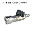 thumbnail image 2 of High Pressure Washer Ball Valve Kit with 1/4 Inch Quick Connect Plug for Power Car Wash Pump Hose Quick Fitting, 2 of 6
