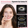 thumbnail image 3 of Heated Eyelash Curler, Portable Travel-Size Mini Electric Heated Lash Curler - 2-Level Adjustable Temp & Type-C Recharge, 10S Heat 3S Style 24H Lift for Long-Lasting Natural Effortless Curves, 3 of 7