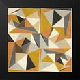 thumbnail image 2 of SD Graphics Studio 15x15 Black Modern Framed Museum Art Print Titled - OMG Modern Triangles I, 2 of 5