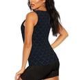 thumbnail image 3 of Balery Black Fish scales Camiseta sin mangas estampada ligera para mujer, tops de entrenamiento sin mangas, camisetas de yoga transpirables de secado rápido.-XX-Large, 3 of 7