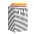 thumbnail image 1 of MXCOCO Cesto para Ropa Sucia de 75L, Cesta de Lavandería Plegable de Gran Capacidad, Cesto de Almacenamiento de Ropa con Mango de Cuerda para Alamcenamiento y Organización en Baño y Dormitorio., 1 of 3