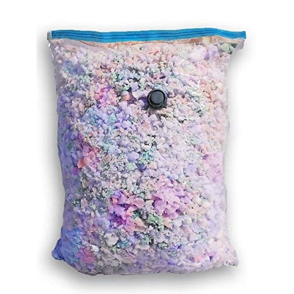 Fine High Density Shredded Memory Foam - Filler for Stuffing, Upholstery, Pillows, Crafts, Bean Bags, Chairs, Sofa, Pet & Dog Beds, and More - Made in USA (40 lbs)