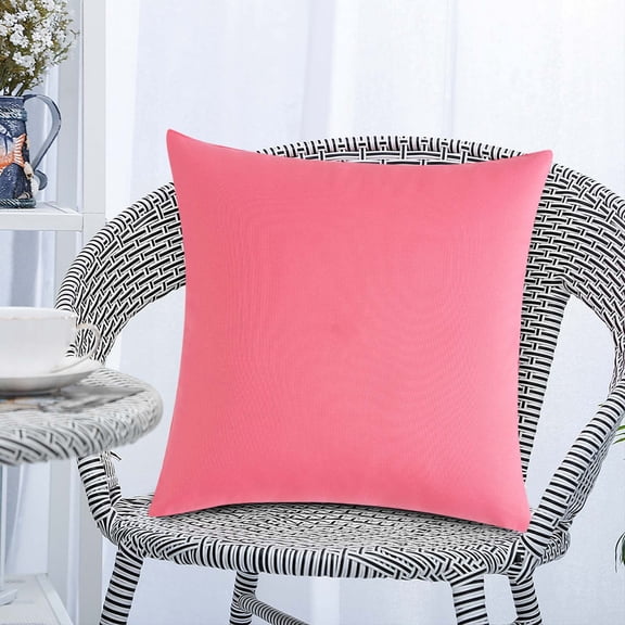 Outdoor Pillow Covers,Spring Outdoor Pillow Covers,Outdoor Waterproof Throw Pillow Covers 20*20IN Decorative,Patio Furniture Cushion Cases Outside Decor for Couch Garden Bench Porch(L)
