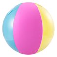 thumbnail image 2 of Bluescape 30" Multicolor Transparent Inflatable Beach Ball, Inflatable Pool Games & Toys, Age 3 & up, Unisex, 2 of 6