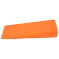 thumbnail image 4 of "8-Inch Heavy-Duty Logging Wedge - High-Friction Orange Plastic Tool for Safe Tree Felling & Wood Splitting", 4 of 7